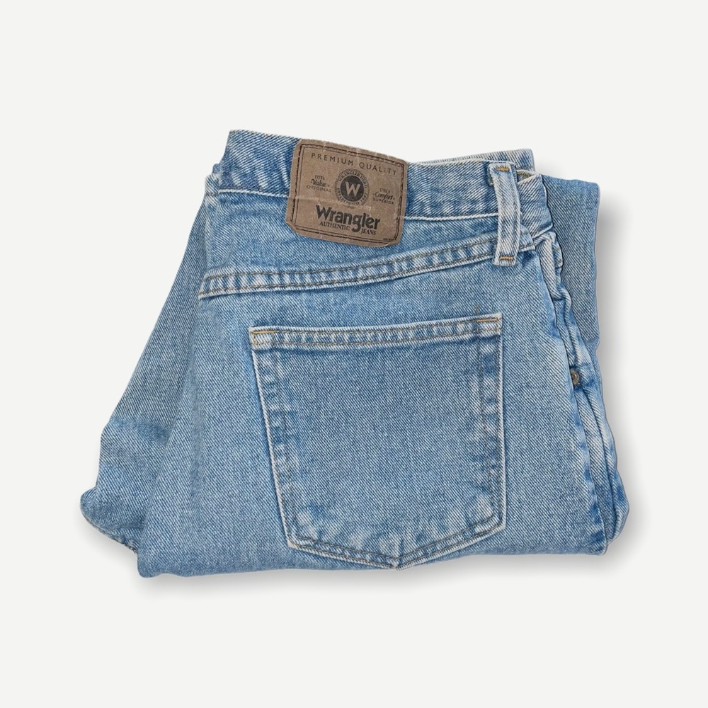 vintage Wrangler light wash jeans